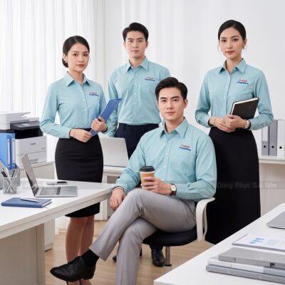 Sơ mi đồng phục SMD260003 2