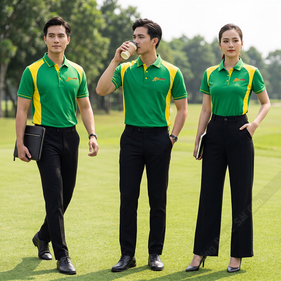 Áo đồng phục polo công ty DPL260002 4