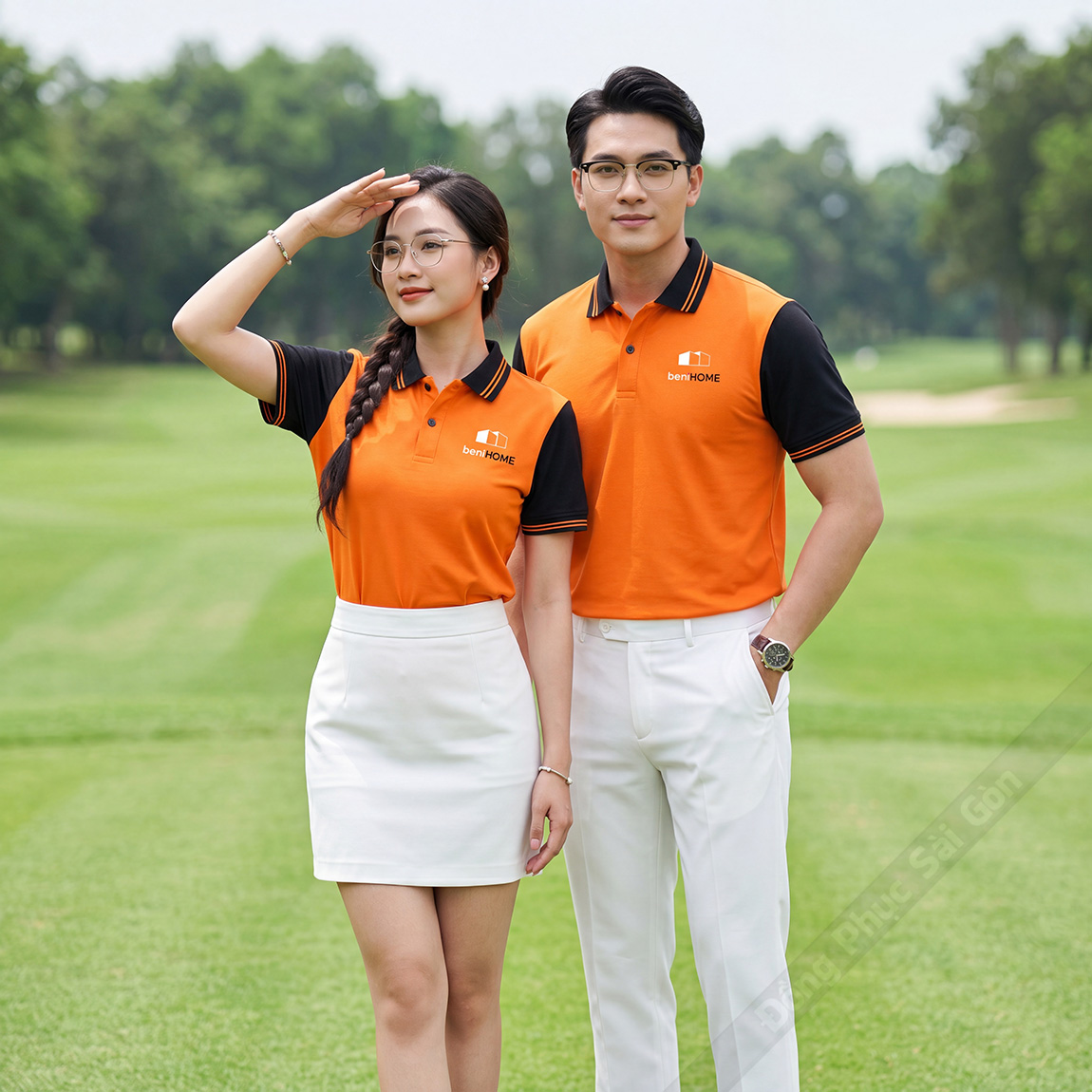 Áo thun đồng phục polo công ty đẹp DPL260022 2