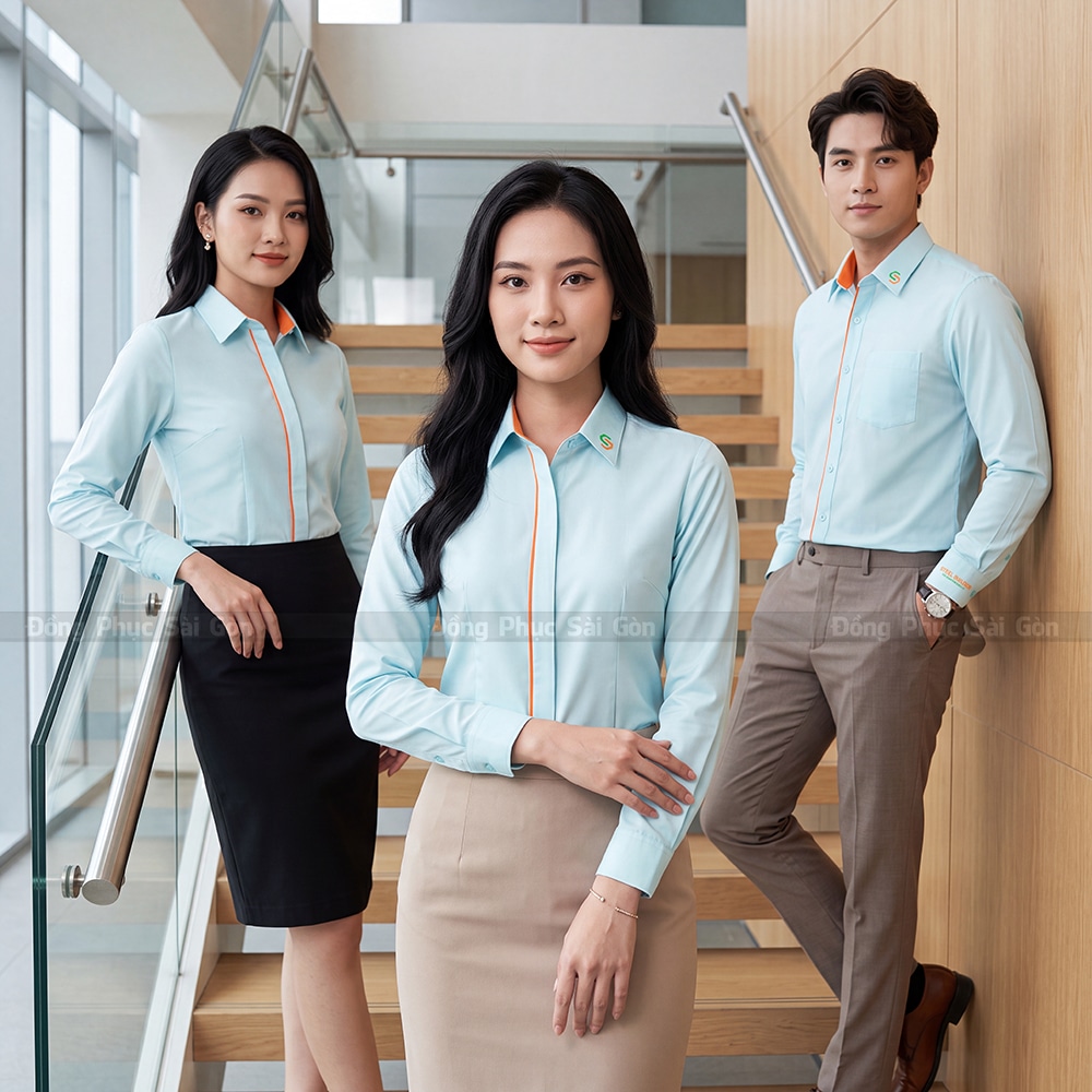 Các mẫu đồng phục công sở đẹp tại GLU 1