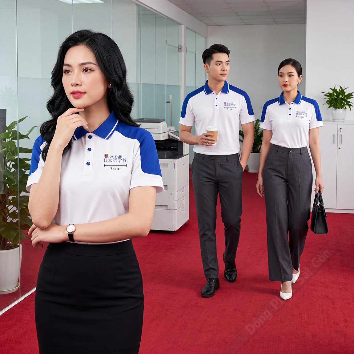 Đặt áo đồng phục cao cấp giá tốt tại TPHCM 2