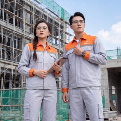 Đồ bảo hộ lao động phối phản quang ngang ngực 1