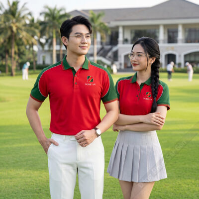 Đồng phục áo polo ngân hàng Agribank 1