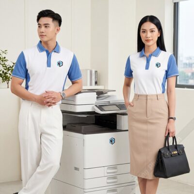 May áo đồng phục công ty theo thiết kế riêng 4