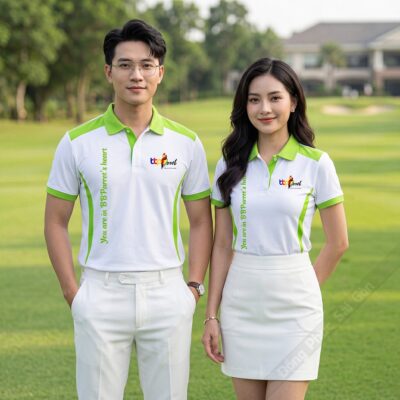 May áo đồng phục giá rẻ phối kiểu cao cấp 1