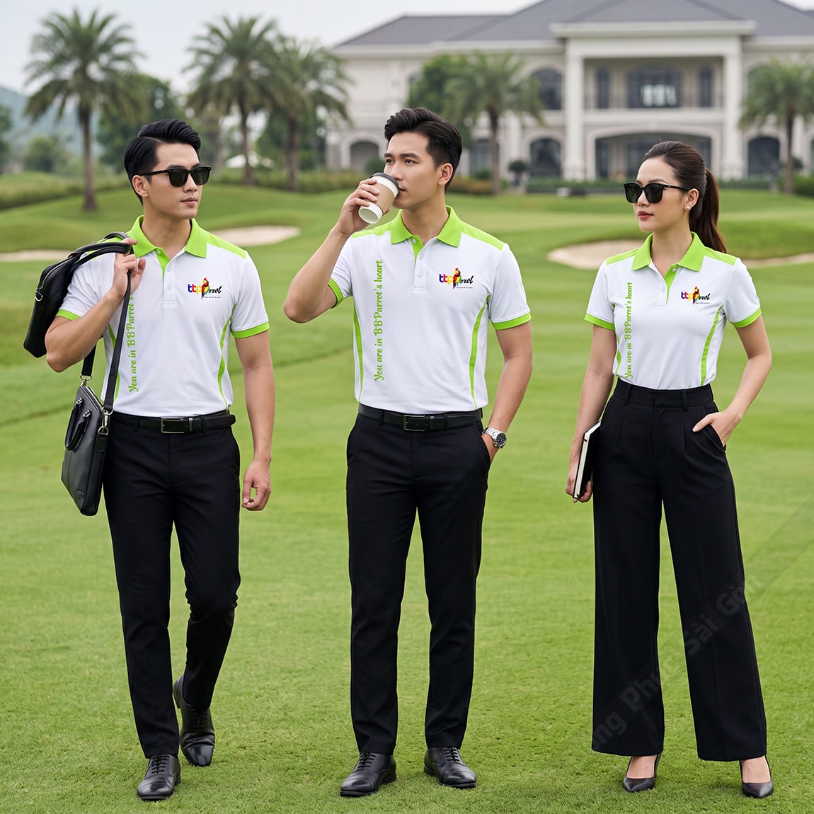 May áo đồng phục giá rẻ phối kiểu cao cấp 3
