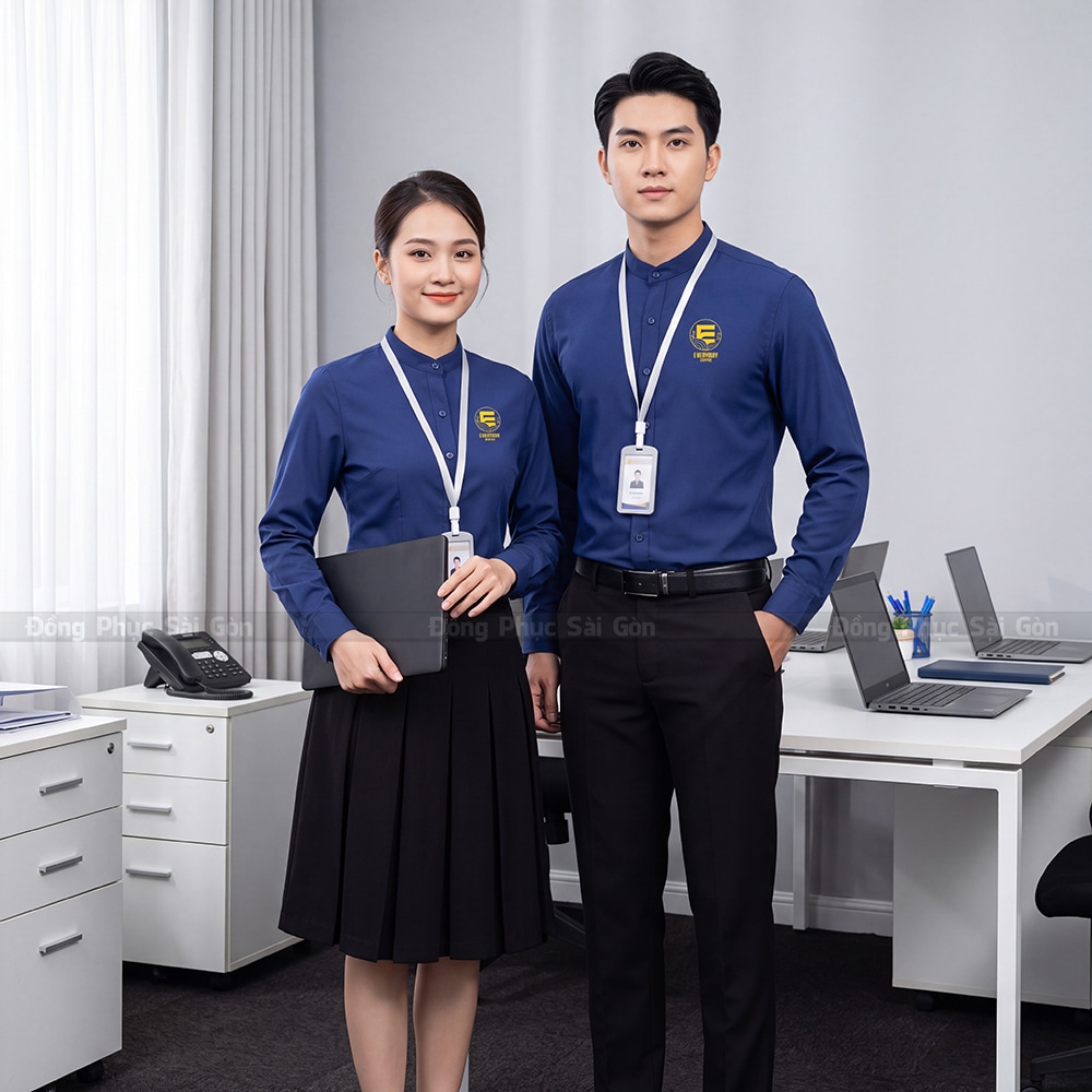 May áo sơ mi đồng phục tphcm giá xưởng giao hàng toàn quốc 2