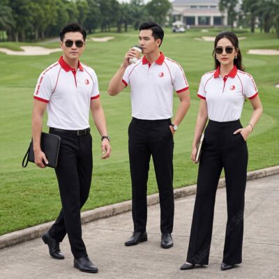 Xưởng may áo thun đồng phục thiết kế cao cấp hiện đại 1