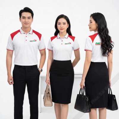 Xưởng may đồng phục công ty thiết kế theo yêu cầu 1