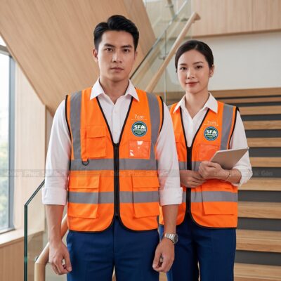 Áo bảo hộ may sẵn đa dạng màu sắc 1