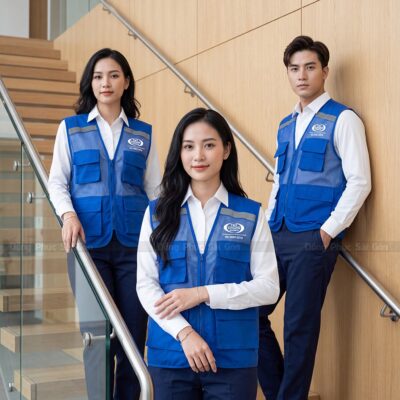 Áo bảo hộ may sẵn giá xưởng cho công ty 5