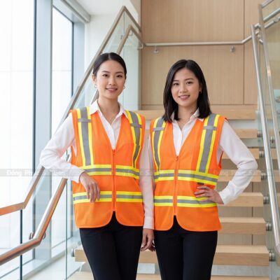 Áo bảo hộ may sẵn phù hợp môi trường sản xuất 2