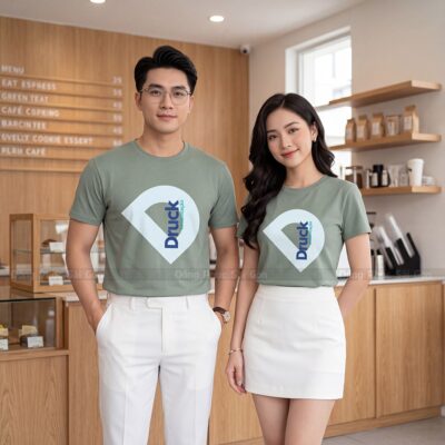 Áo thun cổ tròn có sẵn cao cấp 6