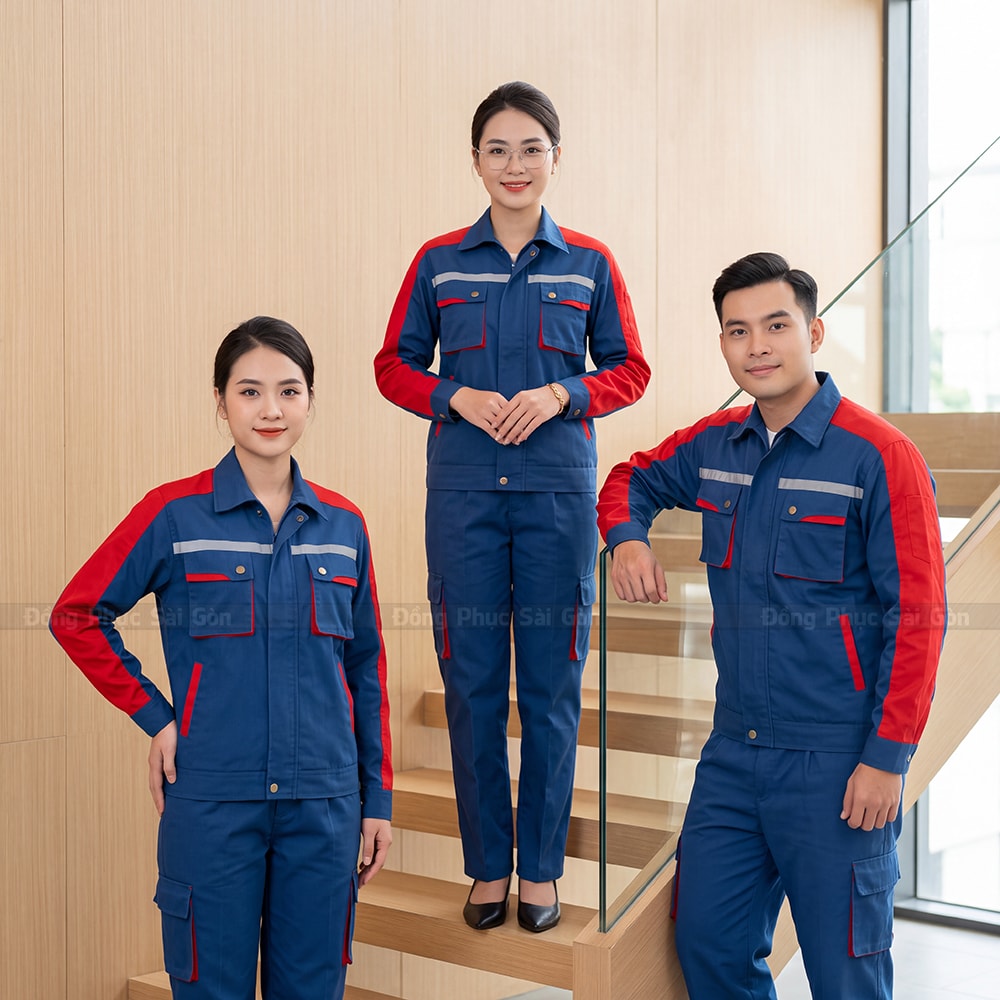 Đồng phục bảo hộ may sẵn giá tốt 2