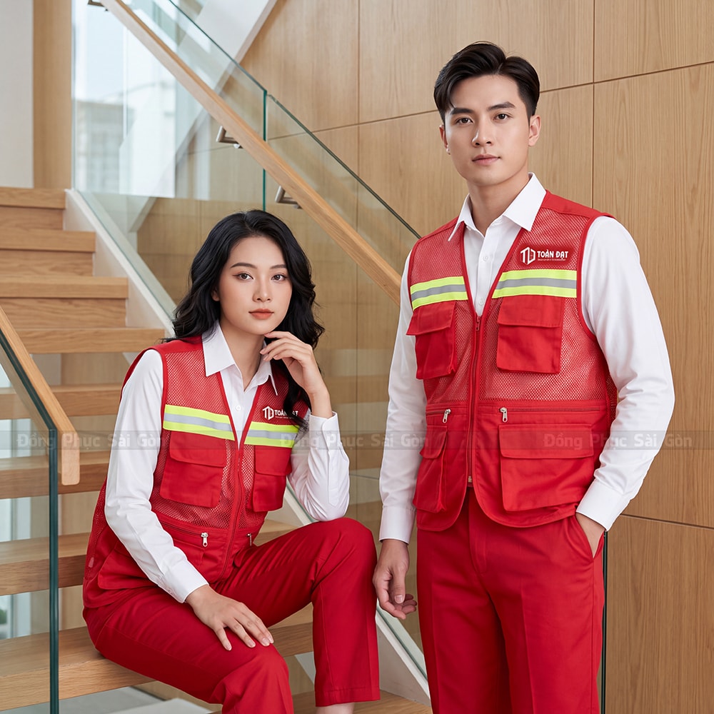 Đồng phục bảo hộ may sẵn tiện lợi cho nhà máy 2
