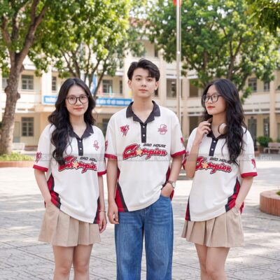 In áo đồng phục lớp sắc nét 6