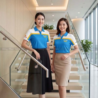 Áo đồng phục công ty tại hà nội may số lượng sỉ 1