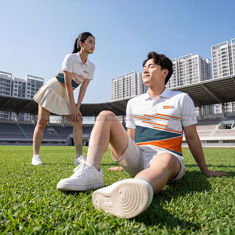 Áo đồng phục polo may xưởng số lượng lớn 3