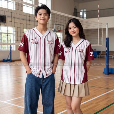 Áo khoác đồng phục bóng chày đẹp 3
