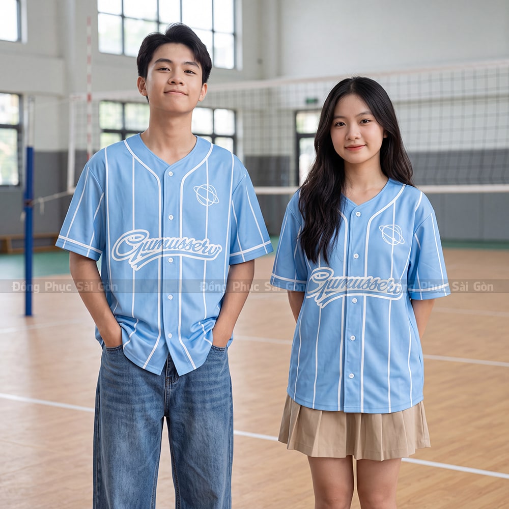 Áo khoác lớp bóng chày trẻ trung 2