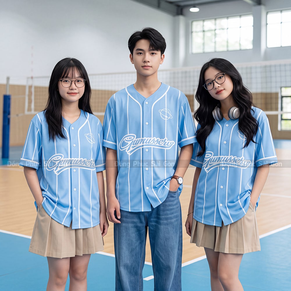 Áo khoác lớp bóng chày trẻ trung 6