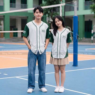 Áo lớp bóng chày thiết kế đẹp 1