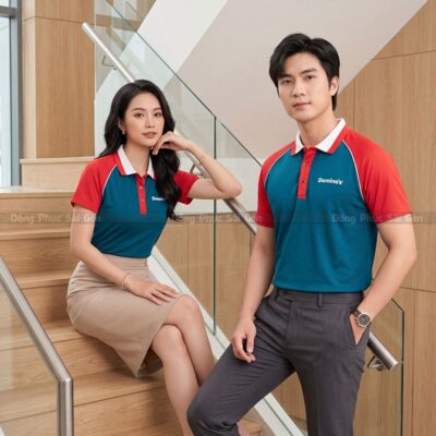 Áo polo đồng phục công ty thiết kế riêng 1