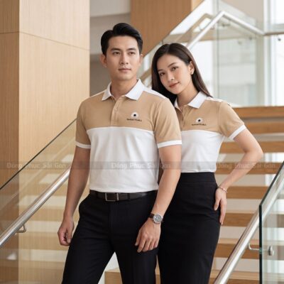 Áo thun đồng phục Thủ Đức màu trắng giá xưởng 3