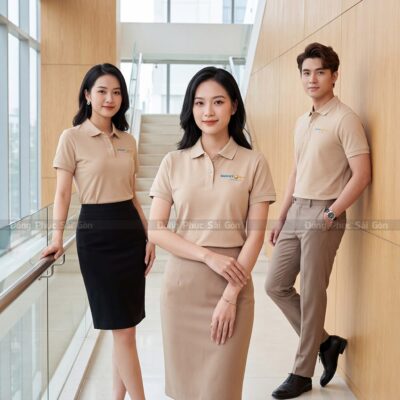 Áo thun polo đồng phục công ty may sẵn giá tốt PL02027 3