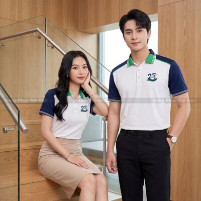 Bộ mẫu áo polo đồng phục đẹp giá rẻ 4