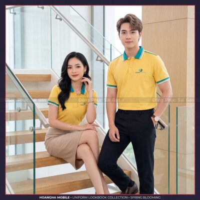Dịch vụ in áo polo đồng phục sắc nét 1