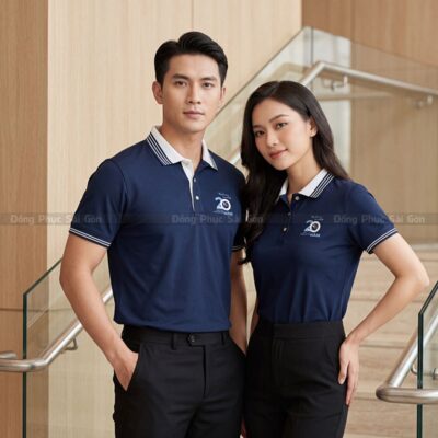Đồng phục áo polo cao cấp phong cách sang trọng 1
