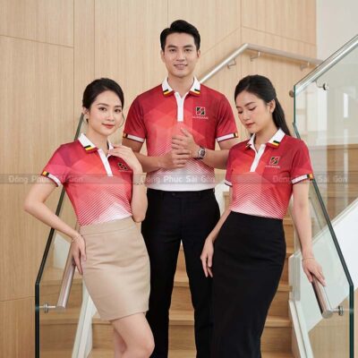 Đồng phục công ty đẹp phong cách chuyên nghiệp 3
