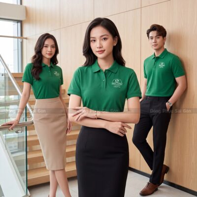 In áo polo đồng phục may sẵn cao cấp PL01051 2