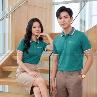 In áo polo đồng phục may sẵn số lượng lớn PL04033 7