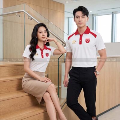 Làm áo đồng phục công ty chất liệu thoải mái 1
