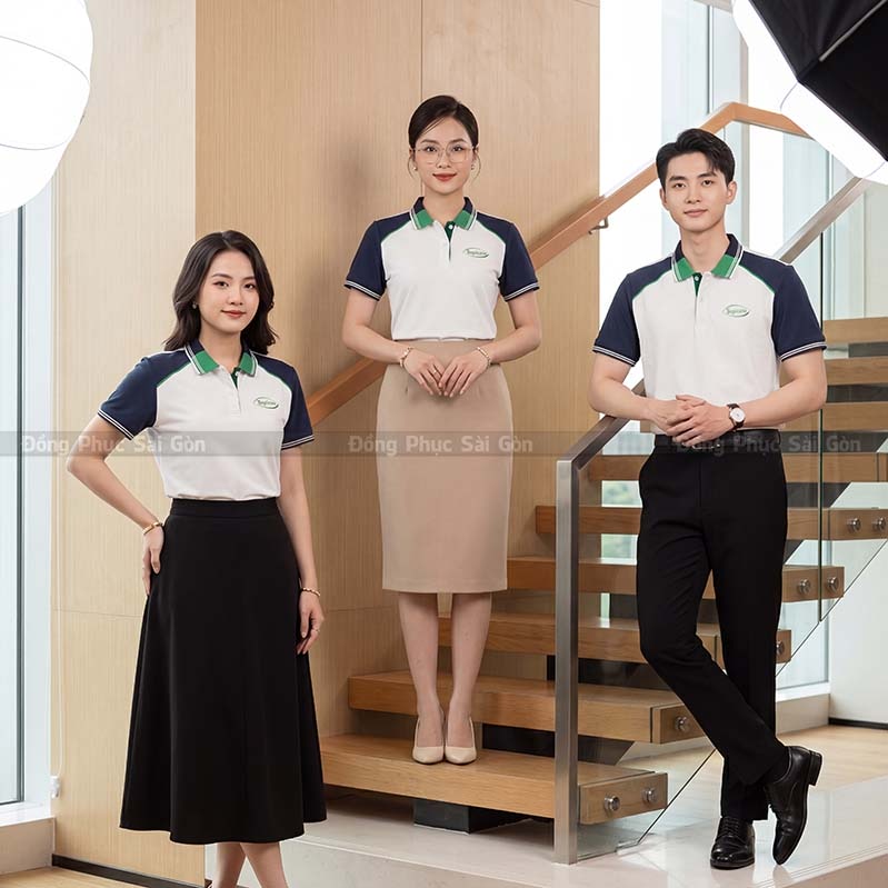 Mẫu áo công ty đẹp phù hợp cho văn phòng 2