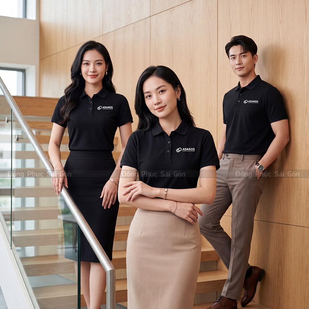 Mẫu áo polo đồng phục có sẵn đa dạng PL02015 2