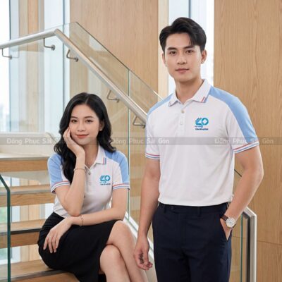 Mẫu đồng phục áo polo cao cấp chất liệu tốt 1