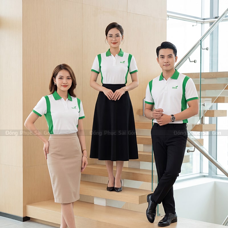 May đồng phục Nhà Bè cao cấp 1