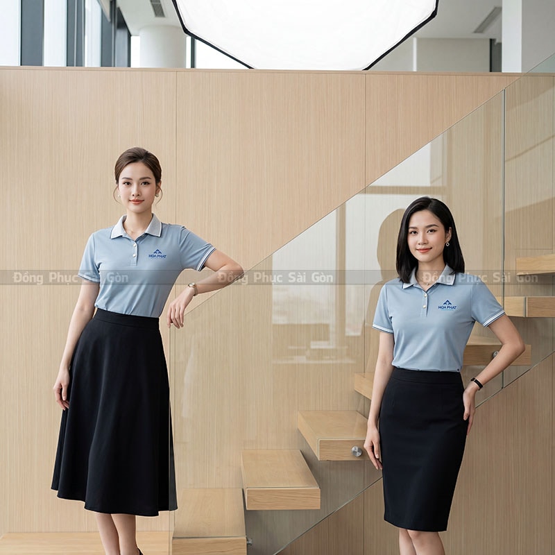 Nhận in áo polo đồng phục số lượng lớn 2