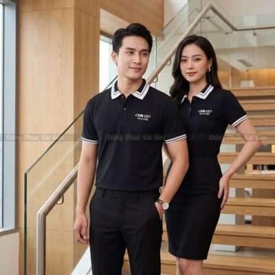 Sản phẩm áo thun polo đồng phục công ty thoáng mát 1