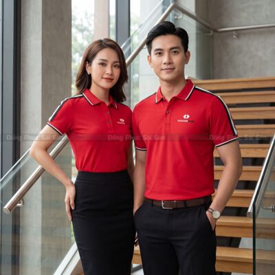 Thiết kế áo thun polo đồng phục công ty theo yêu cầu 3