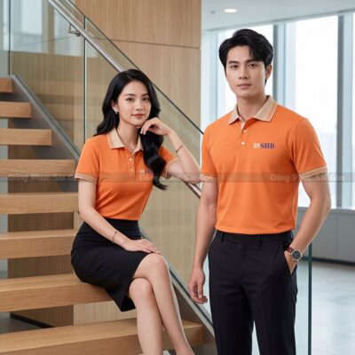 Thiết kế mẫu áo polo đồng phục hiện đại 1