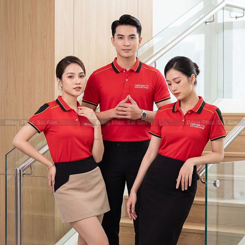 Xưởng may áo polo doanh nghiệp theo yêu cầu 4
