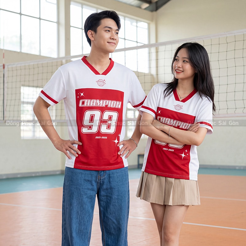 Áo đồng phục lớp đẹp form trẻ trung năng động 1