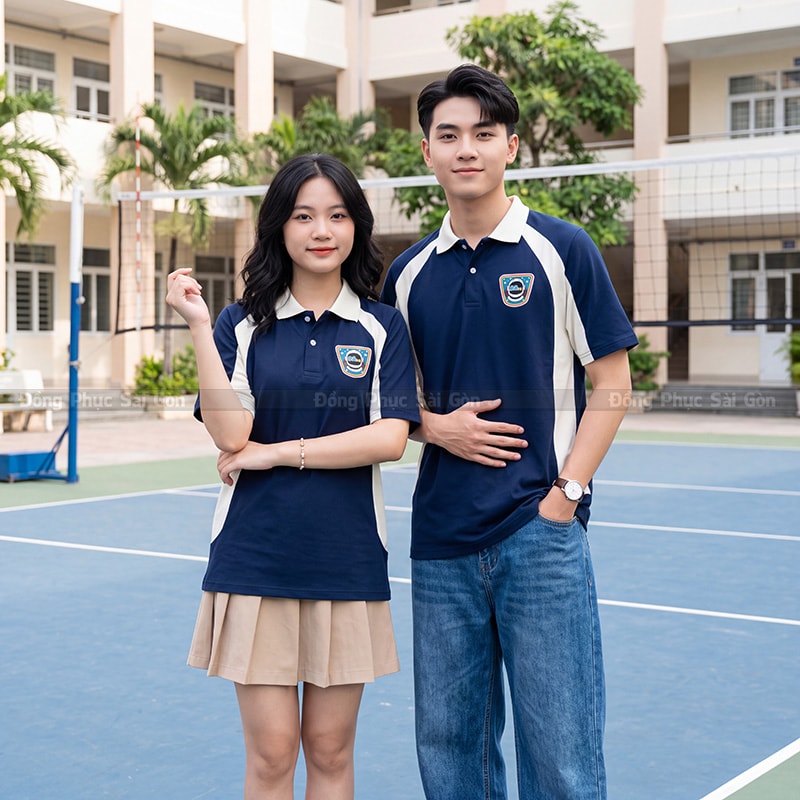 Áo đồng phục lớp độc in hình slogan sáng tạo 4