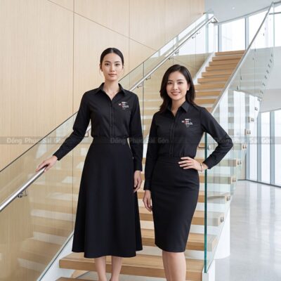 Áo sơ mi đồng phục công ty cao cấp form đẹp 3