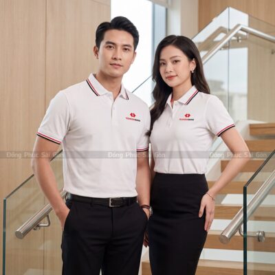 Áo thun polo đồng phục công ty có sẵn đẹp 1