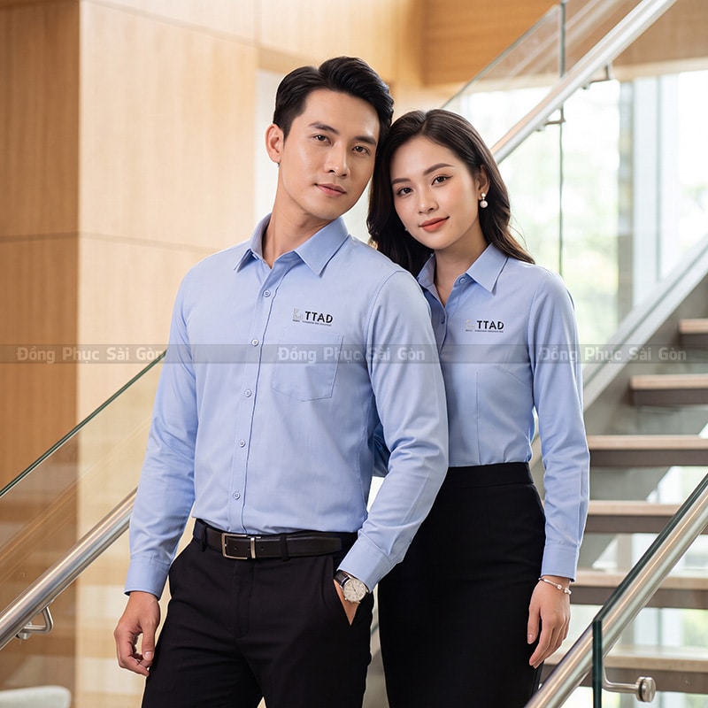 Bộ sưu tập mẫu áo sơ mi đồng phục công ty đẹp 1